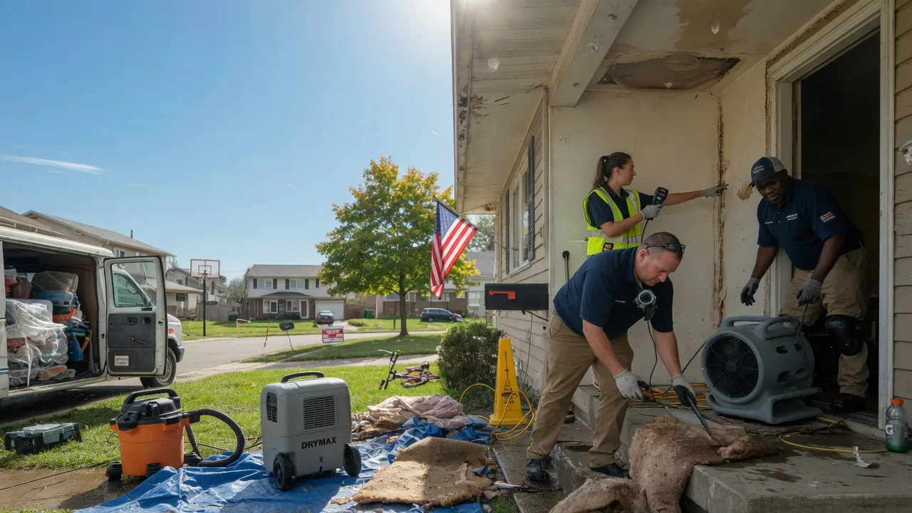 Water Damage Restoration in Garrett Park, MD near me